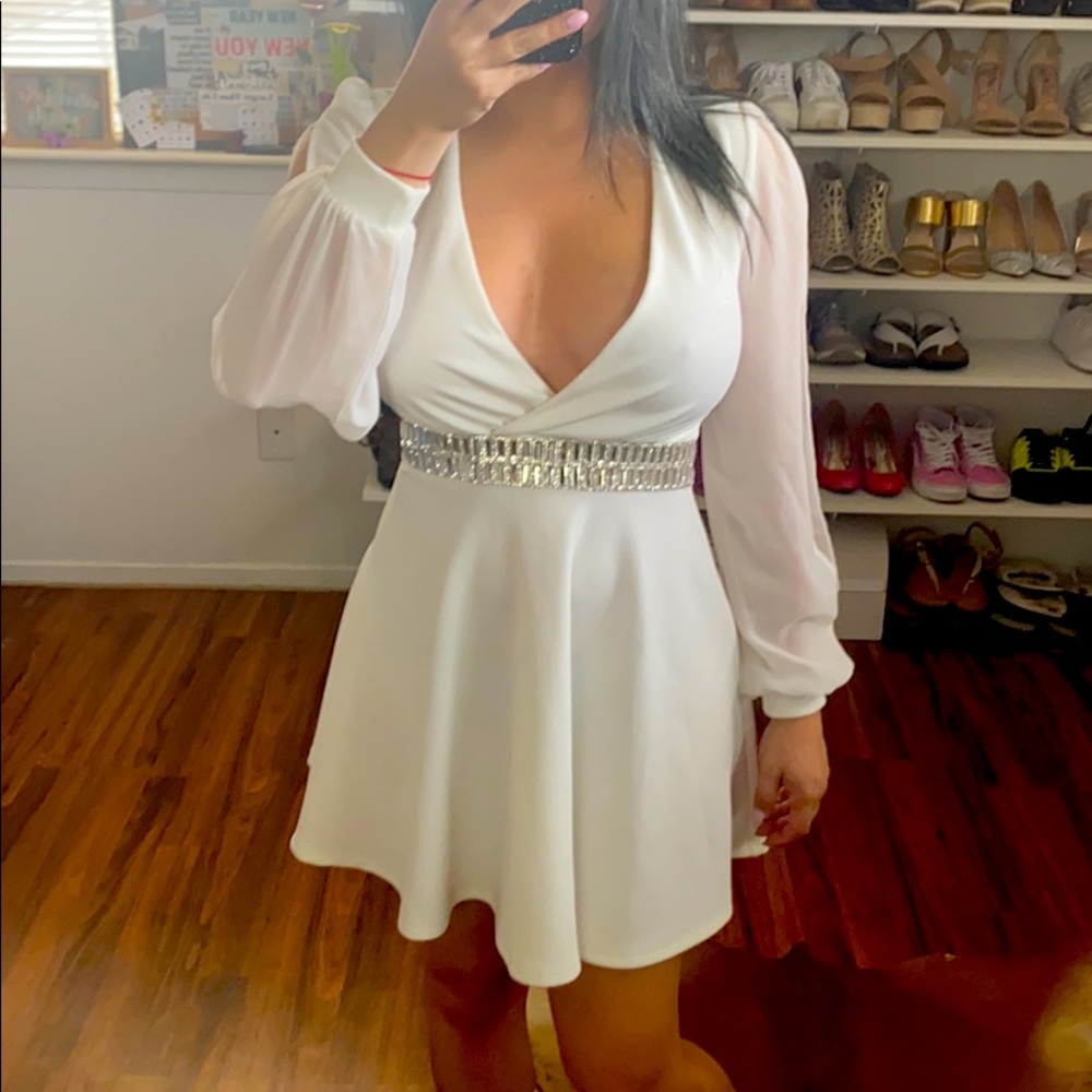 White dress